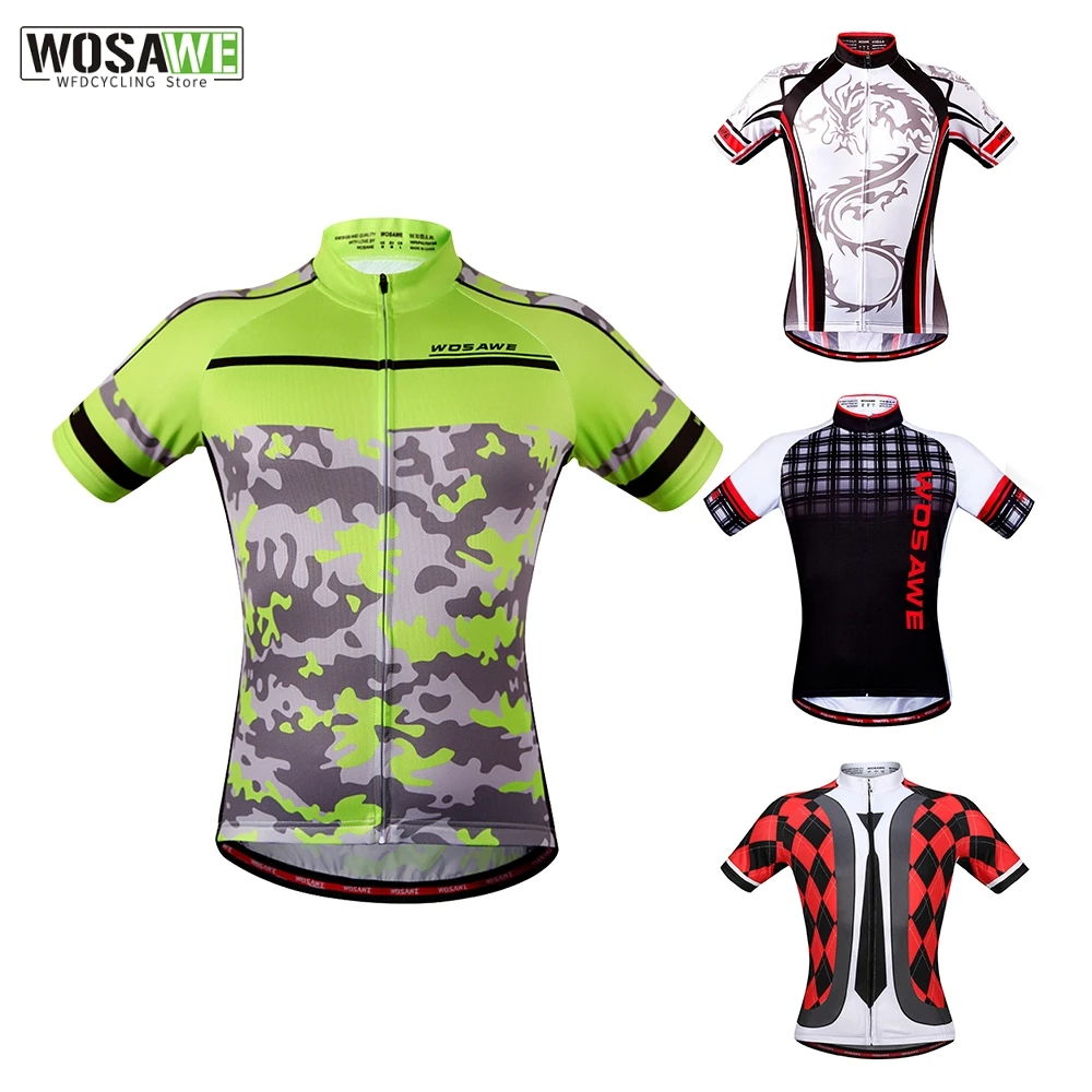 WOSAWE Men's Cycling Jerseys Short Sleeves Bike Shirts Summer Men's Printed Top clothing Cycling Quick Dry Clothes Big discount
WOSAWE Men's Cycling Jerseys Short Sleeves Bike Shirts Summer Men's Printed Top clothing Cycling Quick Dry Clothes Big discount