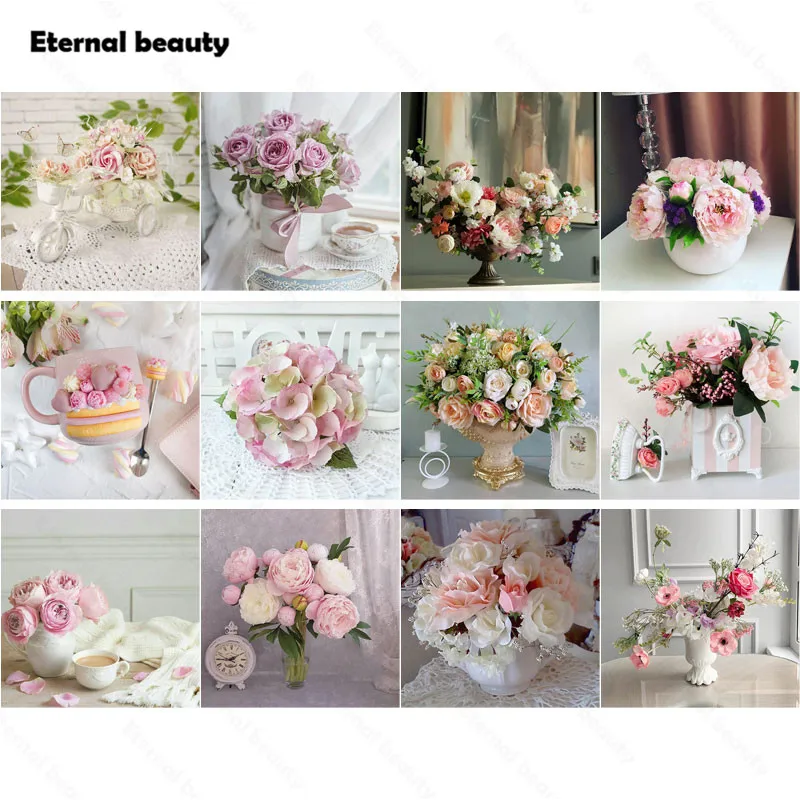 Diamond Painting Cross Stitch Kits Nordic Modern Flowers Full Diamond Embroidery Tricycle Bouquet Needlework Mosaic Art Painting
Diamond Painting Cross Stitch Kits Nordic Modern Flowers Full Diamond Embroidery Tricycle Bouquet Needlework Mosaic Art Painting