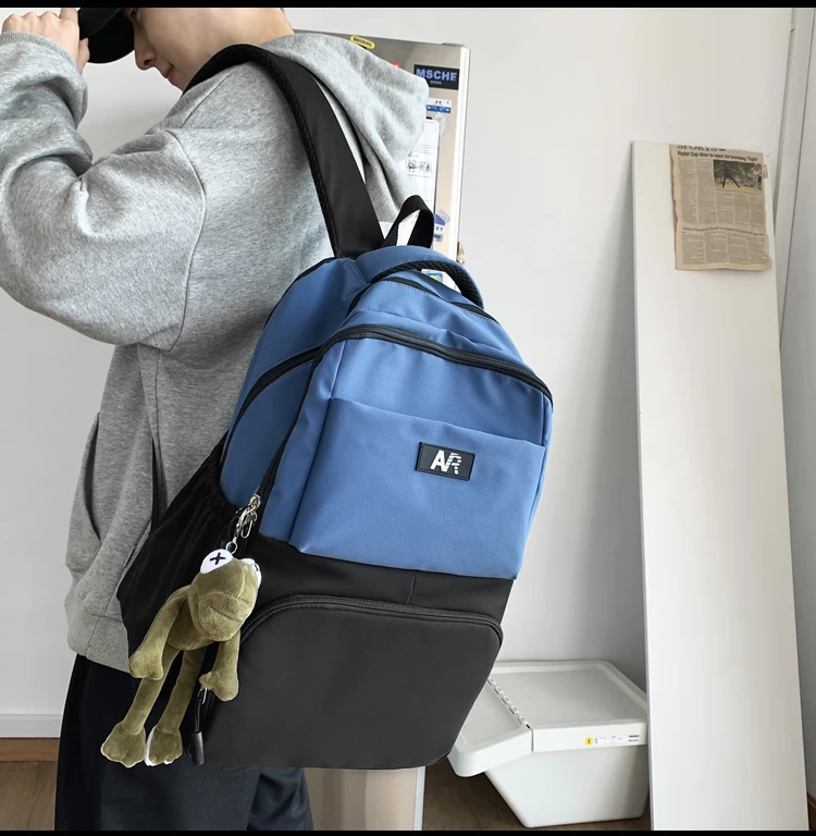 PB3766 Backpack 2021 new high school female college students Korean version of the wild simple schoolbag
PB3766 Backpack 2021 new high school female college students Korean version of the wild simple schoolbag