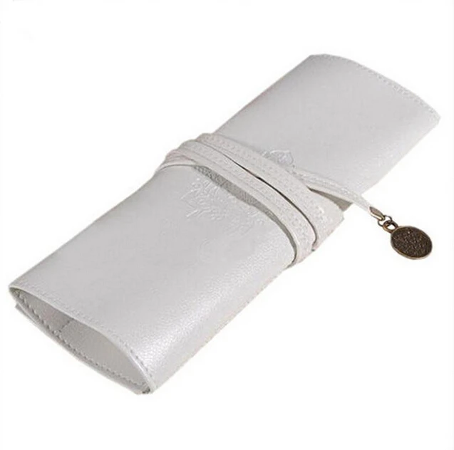 1PC Retro Portable Makeup Pen Pencil Case Roll Waterproof PU Leather Purse Pouch Pencil Bag Storage Bags School Office Supplies
1PC Retro Portable Makeup Pen Pencil Case Roll Waterproof PU Leather Purse Pouch Pencil Bag Storage Bags School Office Supplies
