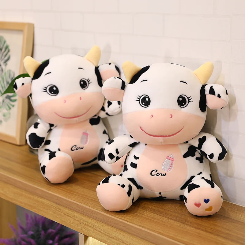 22/26cm Kawaii Cow Plush Stuffed Dolls Cute Mother&Baby Milk Cattle Plush Toys Soft Nap Pillow Creativity Cartoon Birthday Gift
22/26cm Kawaii Cow Plush Stuffed Dolls Cute Mother&Baby Milk Cattle Plush Toys Soft Nap Pillow Creativity Cartoon Birthday Gift