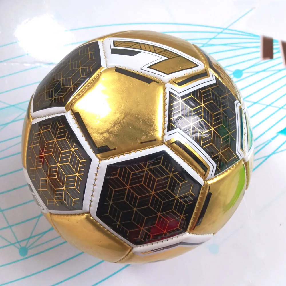 ROHDE Children's Entertainment Soccer Ball PVC Rubber Liner Size 2 Football Golden Color Pattern A-1
ROHDE Children's Entertainment Soccer Ball PVC Rubber Liner Size 2 Football Golden Color Pattern A-1