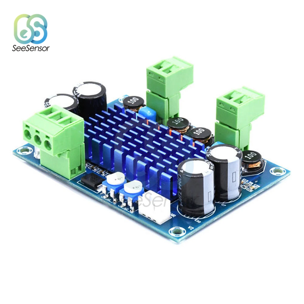 XH-M572 TPA3116D2 2*120 Вт высокомощный цифровой Hi-Fi усилитель плата шасси специальный штекер Вход 5 в 24 в 28 в выход
XH-M572 TPA3116D2 2*120 Вт высокомощный цифровой Hi-Fi усилитель плата шасси специальный штекер Вход 5 в 24 в 28 в выход