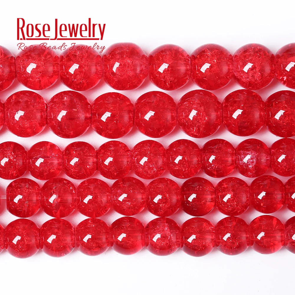 Red Cracked Quartz Glass Beads For Jewelry Making 8 10 12 mm Crystal Round Beads Diy Bracelet Wholesale
Red Cracked Quartz Glass Beads For Jewelry Making 8 10 12 mm Crystal Round Beads Diy Bracelet Wholesale