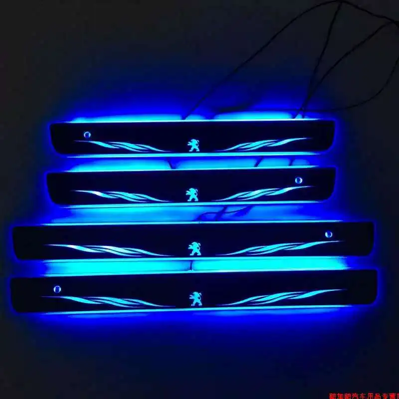 RQXR led moving door scuff for Peugeot series dynamic door sill plate flat lining overlay flow/fixed light
RQXR led moving door scuff for Peugeot series dynamic door sill plate flat lining overlay flow/fixed light