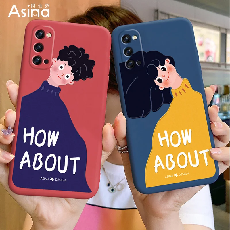 ASINA Liquid Silicone Case For OPPO Reno 2 3 4 5 Pro Cute Cartoon Cover Bumper For Realme X7 Find X3 Lite A73 A94 Couple Funda
ASINA Liquid Silicone Case For OPPO Reno 2 3 4 5 Pro Cute Cartoon Cover Bumper For Realme X7 Find X3 Lite A73 A94 Couple Funda