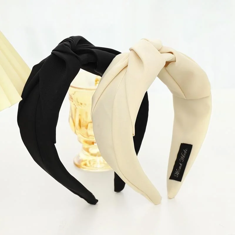 2021 New Fashion Solid color fabric cross-knotted wide-brim headband Hairpin Temperament Headdress Hair Accessories
2021 New Fashion Solid color fabric cross-knotted wide-brim headband Hairpin Temperament Headdress Hair Accessories