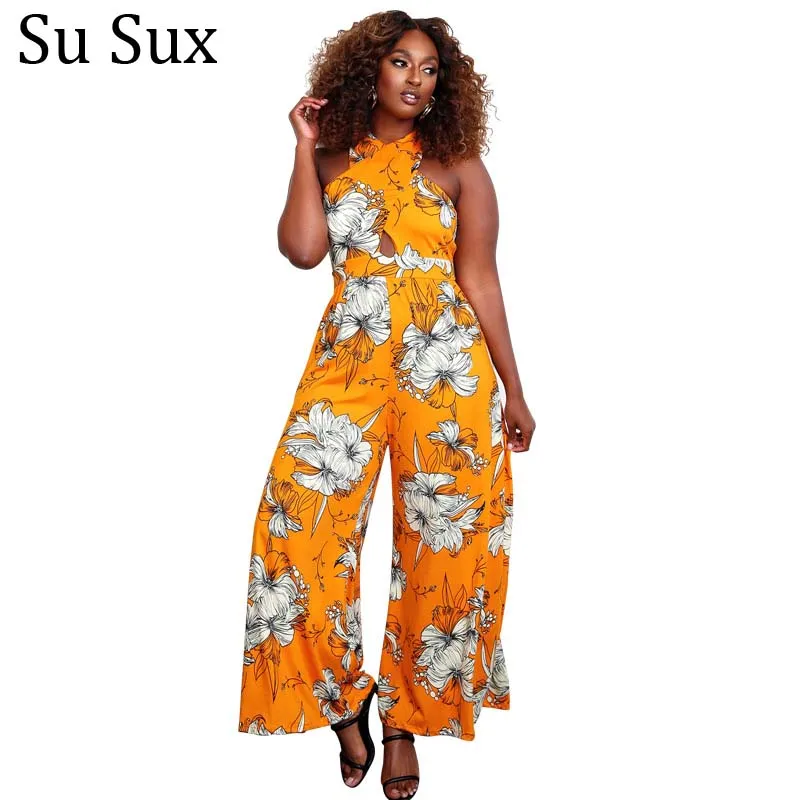Backless Wide Leg Jumpsuit Women African Clothes Print Sleeveless High Waist Rompsuit Vestidos Female Clothing 2021 Summer
Backless Wide Leg Jumpsuit Women African Clothes Print Sleeveless High Waist Rompsuit Vestidos Female Clothing 2021 Summer