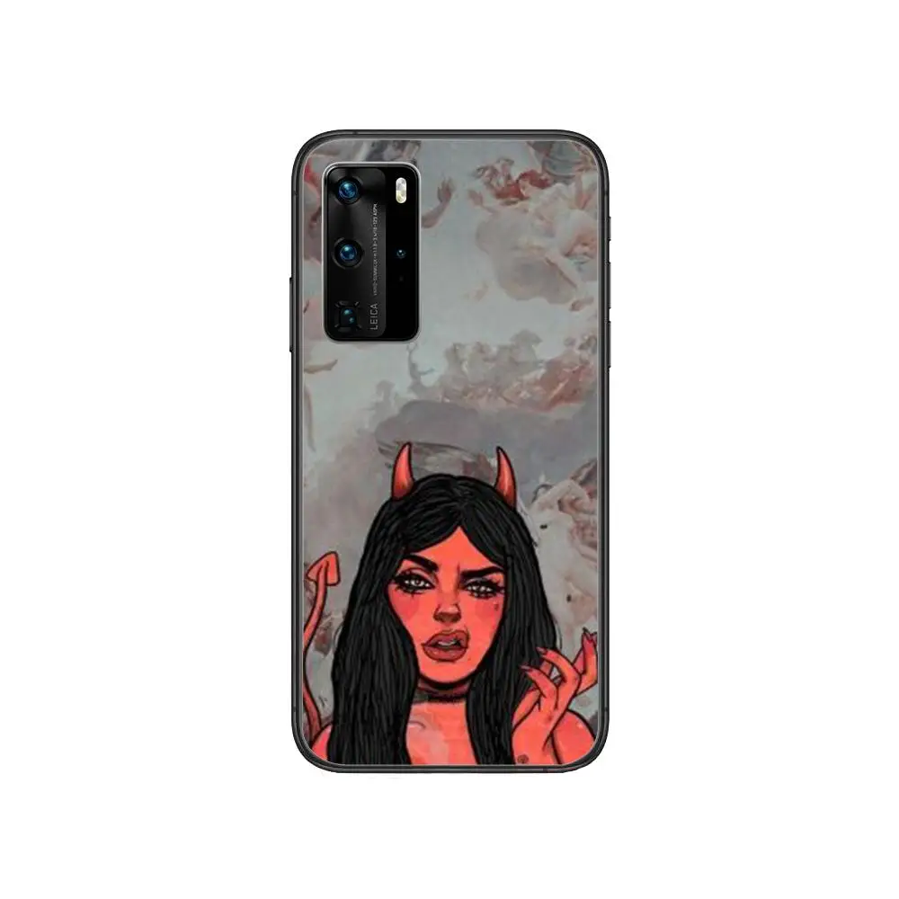 Sexy woman girl with smoky eyes Phone Case For Huawei P 40 30 20 10 9 8 Lite E Pro Plus Black Etui Coque Painting Hoesjes comic
Sexy woman girl with smoky eyes Phone Case For Huawei P 40 30 20 10 9 8 Lite E Pro Plus Black Etui Coque Painting Hoesjes comic