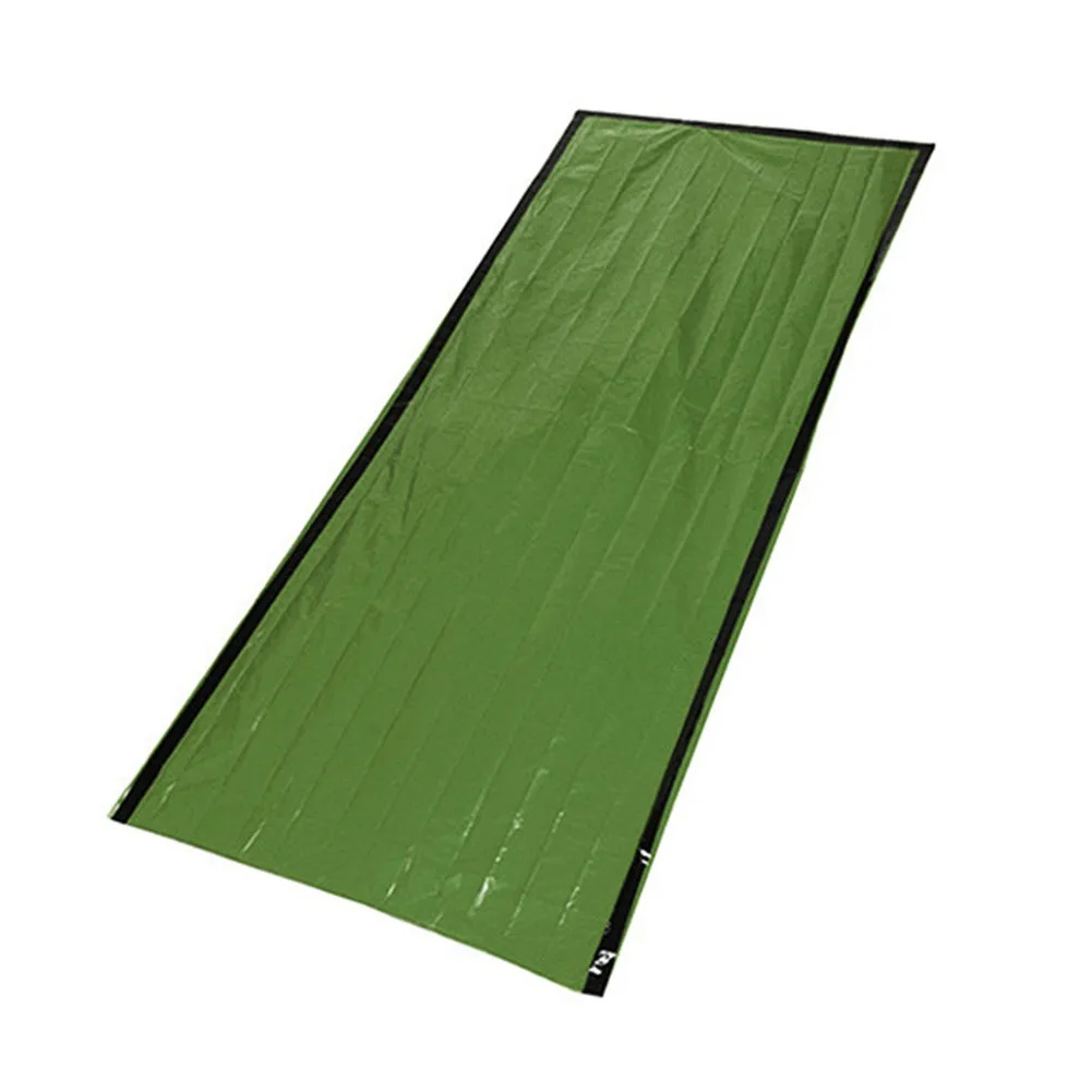 Emergency Life-Saving Escape Sleeping Bag Army Green PE Aluminum With Storage Hanging Buckle Hammocks Storage Bag
Emergency Life-Saving Escape Sleeping Bag Army Green PE Aluminum With Storage Hanging Buckle Hammocks Storage Bag