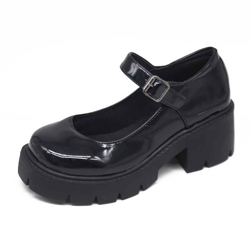 NEW2022 2022 New Black High Heels Shoes Women Pumps Fashion Patent Leather Platform Shoes Woman Round Toe Mary Jane Shoes Mujer
NEW2022 2022 New Black High Heels Shoes Women Pumps Fashion Patent Leather Platform Shoes Woman Round Toe Mary Jane Shoes Mujer