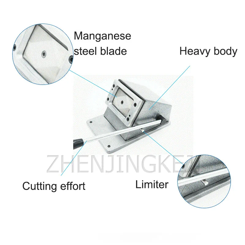 PVC Card Cutting Machine Business Car Paper Cutter 86*54MM Card Punching Machine Manual Cutting Tools Machining Center
PVC Card Cutting Machine Business Car Paper Cutter 86*54MM Card Punching Machine Manual Cutting Tools Machining Center