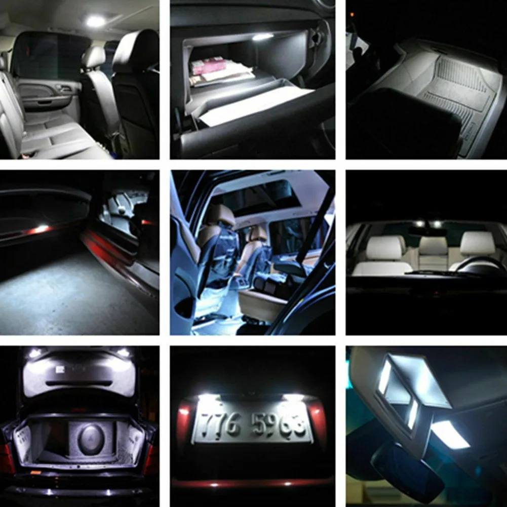 10x T10 W5W LED 501 6000K Side Light License Plate Lamp White Bulbs Car Error Free Canbus Xenon Sidelight Car Lights
10x T10 W5W LED 501 6000K Side Light License Plate Lamp White Bulbs Car Error Free Canbus Xenon Sidelight Car Lights