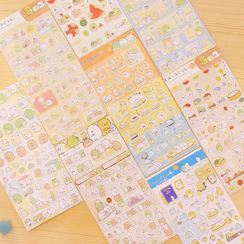 Hot Sale 1 Pcs/pack Kawaii San-x Stickers Scrapbooking Corner Creature Planner Stickers Decor Label Cartoon Korea Stationery
Hot Sale 1 Pcs/pack Kawaii San-x Stickers Scrapbooking Corner Creature Planner Stickers Decor Label Cartoon Korea Stationery