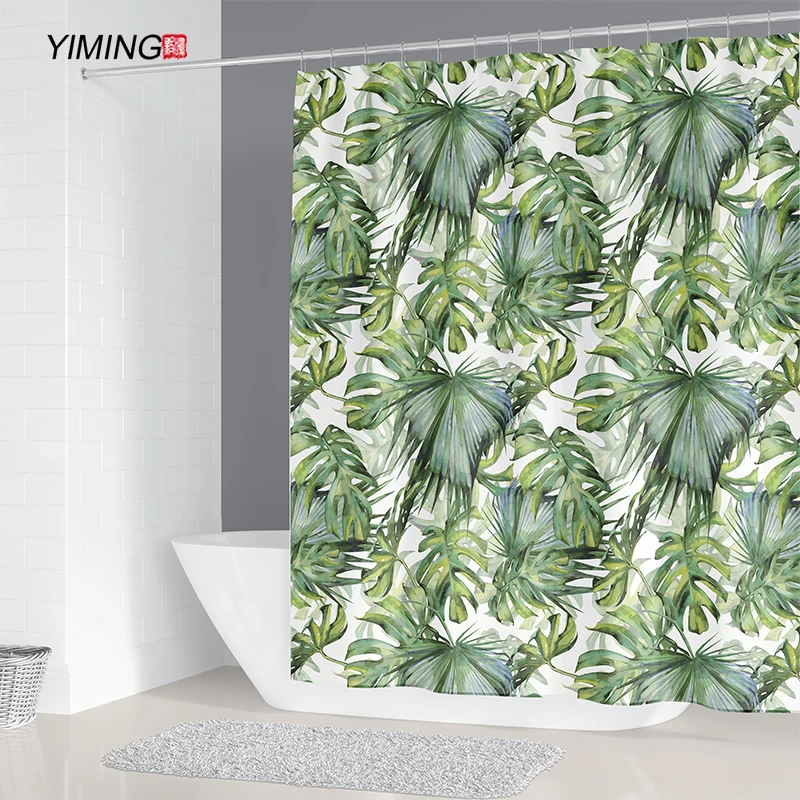Home Decoration Shower Curtain Green Nature Tropical Plant Bathroom Curtain Polyester Waterproof Curtain 180x180cm
Home Decoration Shower Curtain Green Nature Tropical Plant Bathroom Curtain Polyester Waterproof Curtain 180x180cm