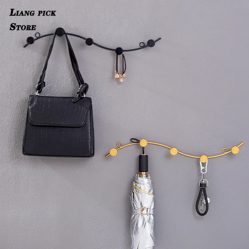 Wall Hook Entrance Door Fitting Room Multi-Functional Coat Rack Wall Decorations Hook Light Luxury Clothing Store Fashion Simple
Wall Hook Entrance Door Fitting Room Multi-Functional Coat Rack Wall Decorations Hook Light Luxury Clothing Store Fashion Simple