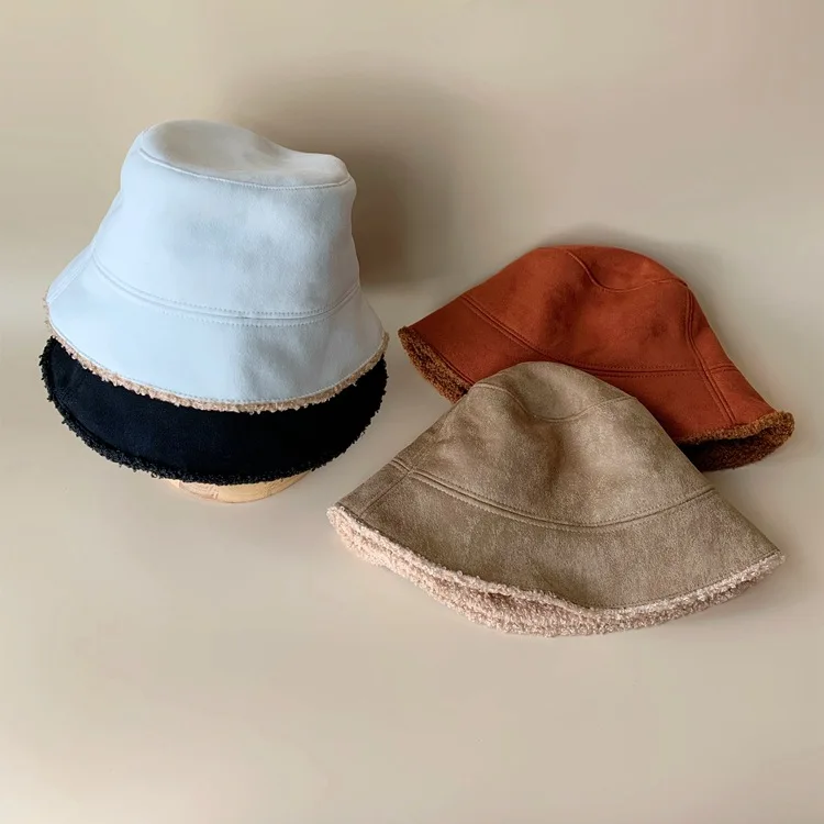 2022 Ms Temperament Fashion Faux Suede Add Wool Warm Pot Fisherman Hat Woman Pure Color Joker Hat Luxury Cashmere Hat
2022 Ms Temperament Fashion Faux Suede Add Wool Warm Pot Fisherman Hat Woman Pure Color Joker Hat Luxury Cashmere Hat