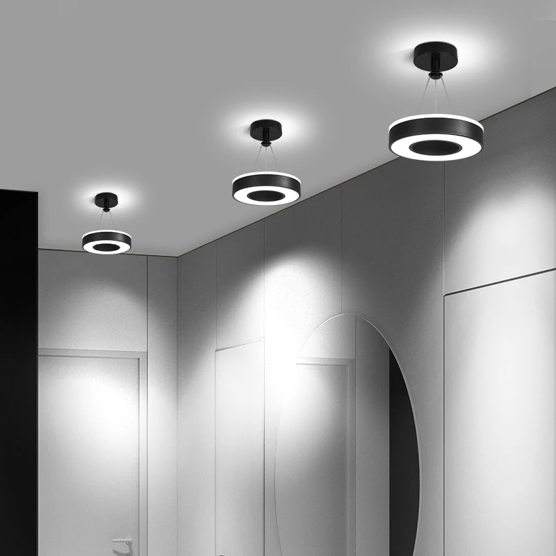 New ceiling light Black/Gold Modern led ceiling lights For Aisle corridor cloakroom Lighting plafon led moderne light Fixtures
New ceiling light Black/Gold Modern led ceiling lights For Aisle corridor cloakroom Lighting plafon led moderne light Fixtures