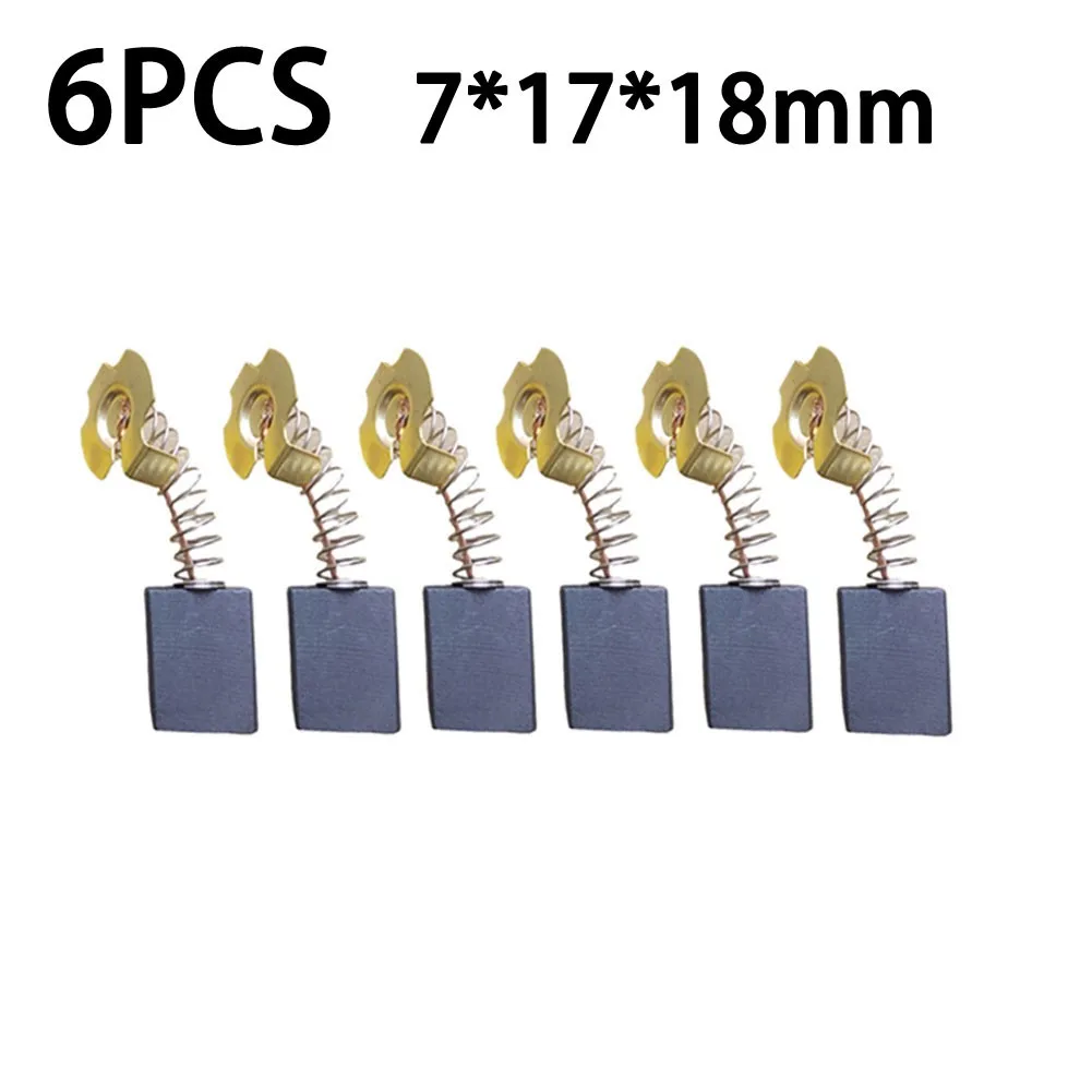 6PCS 7×17×18mm Carbon Brush Electric Motors Tools Replacement PH65A For Electric Motors Graphite Brush
6PCS 7×17×18mm Carbon Brush Electric Motors Tools Replacement PH65A For Electric Motors Graphite Brush