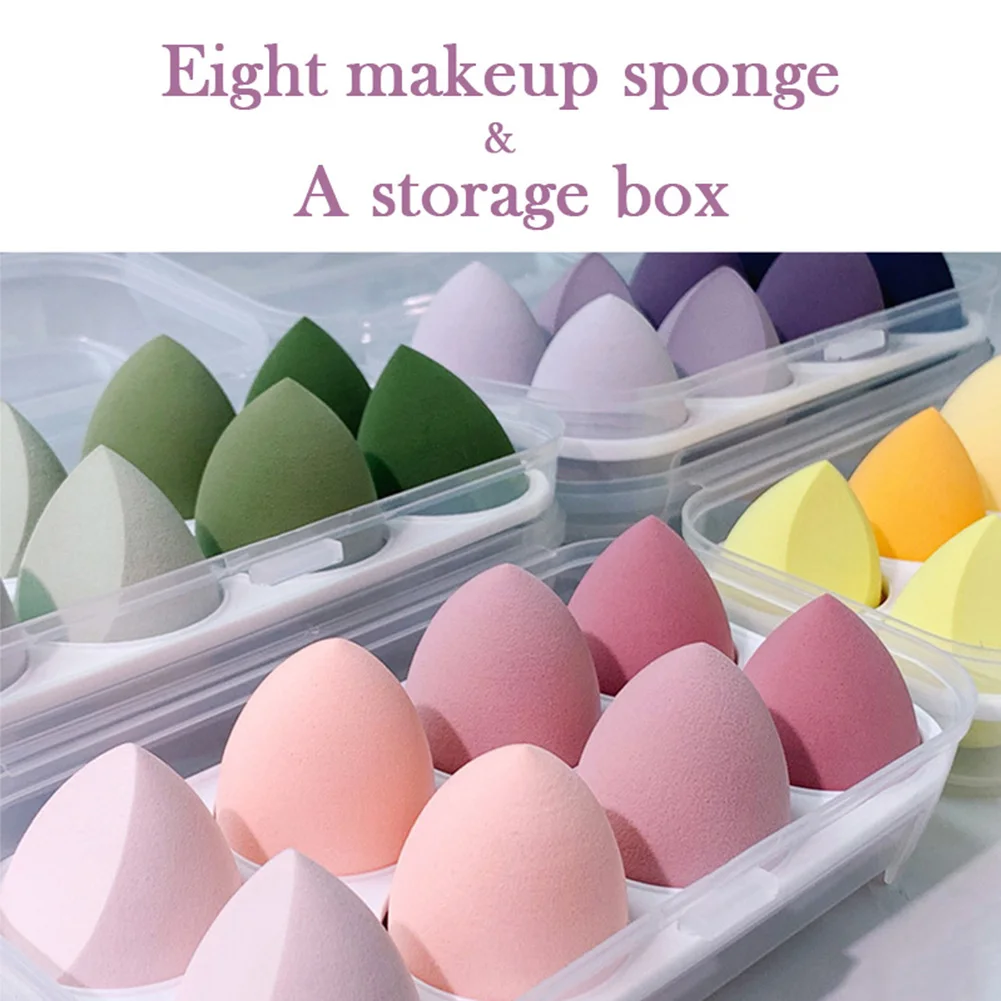 4/8 Makeup Beauty Egg Set Gourd Water Drop Puff Makeup Puff Set Colorful Cushion Cosmestic Sponge Tool Wet and Dry Use
4/8 Makeup Beauty Egg Set Gourd Water Drop Puff Makeup Puff Set Colorful Cushion Cosmestic Sponge Tool Wet and Dry Use