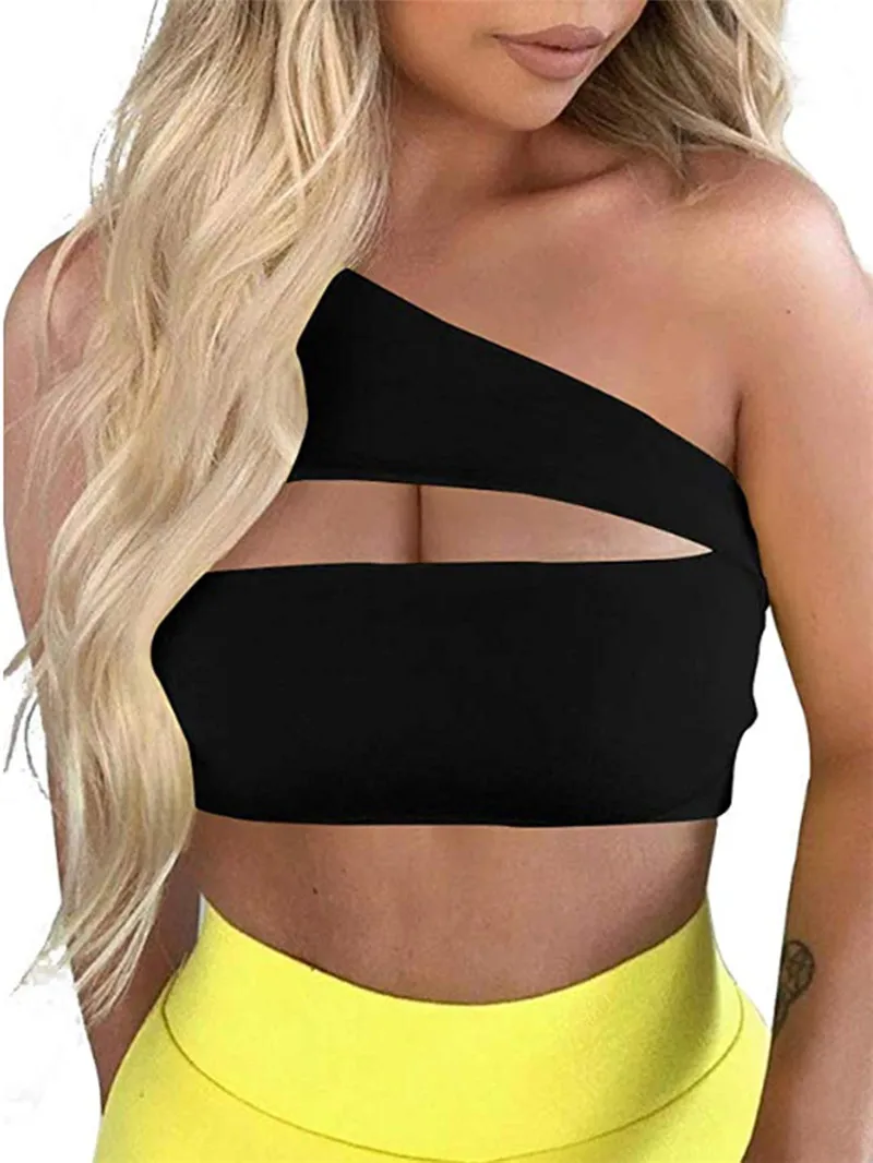 Womens Plain One Shoulder Sleeveless Sports Bra Ladies Bralet Vest Tank Crop Top Sports Bra Ladies Bralet Vest Tank Crop Top
Womens Plain One Shoulder Sleeveless Sports Bra Ladies Bralet Vest Tank Crop Top Sports Bra Ladies Bralet Vest Tank Crop Top
