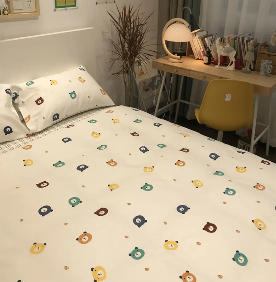 Cute cartoon bear bedding set kid teen,lovely fashion cotton twin full queen home textile bed sheet pillow case quilt cover
Cute cartoon bear bedding set kid teen,lovely fashion cotton twin full queen home textile bed sheet pillow case quilt cover