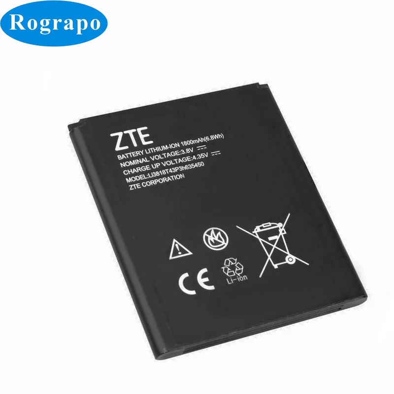 Original 1800mAh Li3818T43P3H635450 Replacement Battery Baterij For ZTE Obsidian Z820 Mobile Phone Batteries Accumulator
Original 1800mAh Li3818T43P3H635450 Replacement Battery Baterij For ZTE Obsidian Z820 Mobile Phone Batteries Accumulator