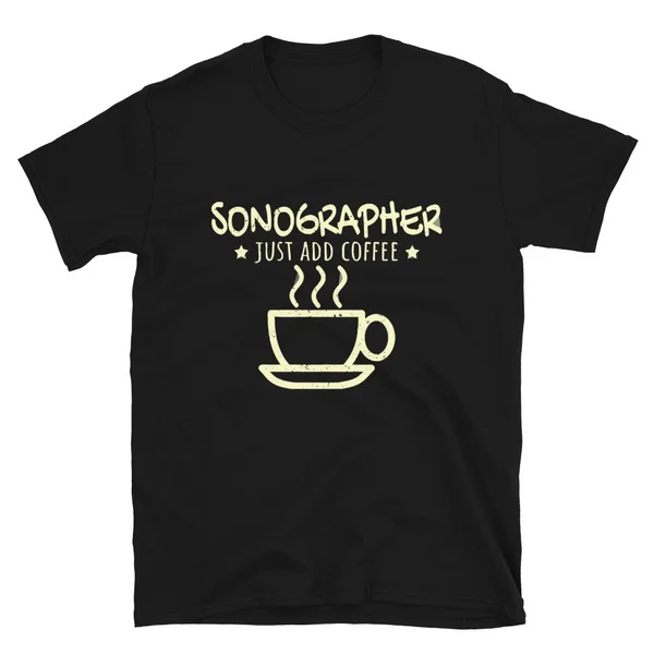 Sonographer Ultrasound Tech Coffee Lover graphic Tshirt Short-Sleeve Unisex T-Shirt
Sonographer Ultrasound Tech Coffee Lover graphic Tshirt Short-Sleeve Unisex T-Shirt