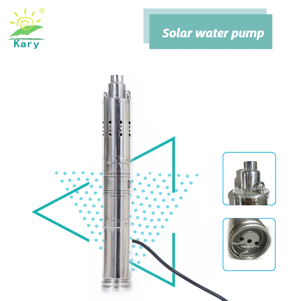 Good design DC 12V 24V brushless deep well submersible pump with internal MPPT controller solar borehole pumps
Good design DC 12V 24V brushless deep well submersible pump with internal MPPT controller solar borehole pumps