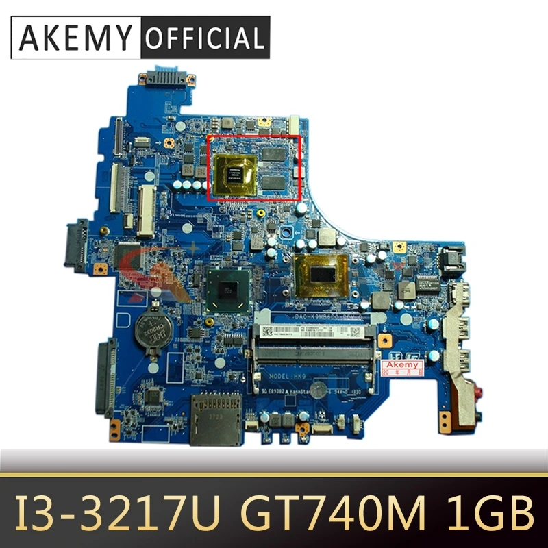 AKEMY For Sony SVF152 SVF152A Laptop Motherboard A1951372A DA0HK9MB6D0 I3-3217U HM76 GT740M 1GB
AKEMY For Sony SVF152 SVF152A Laptop Motherboard A1951372A DA0HK9MB6D0 I3-3217U HM76 GT740M 1GB