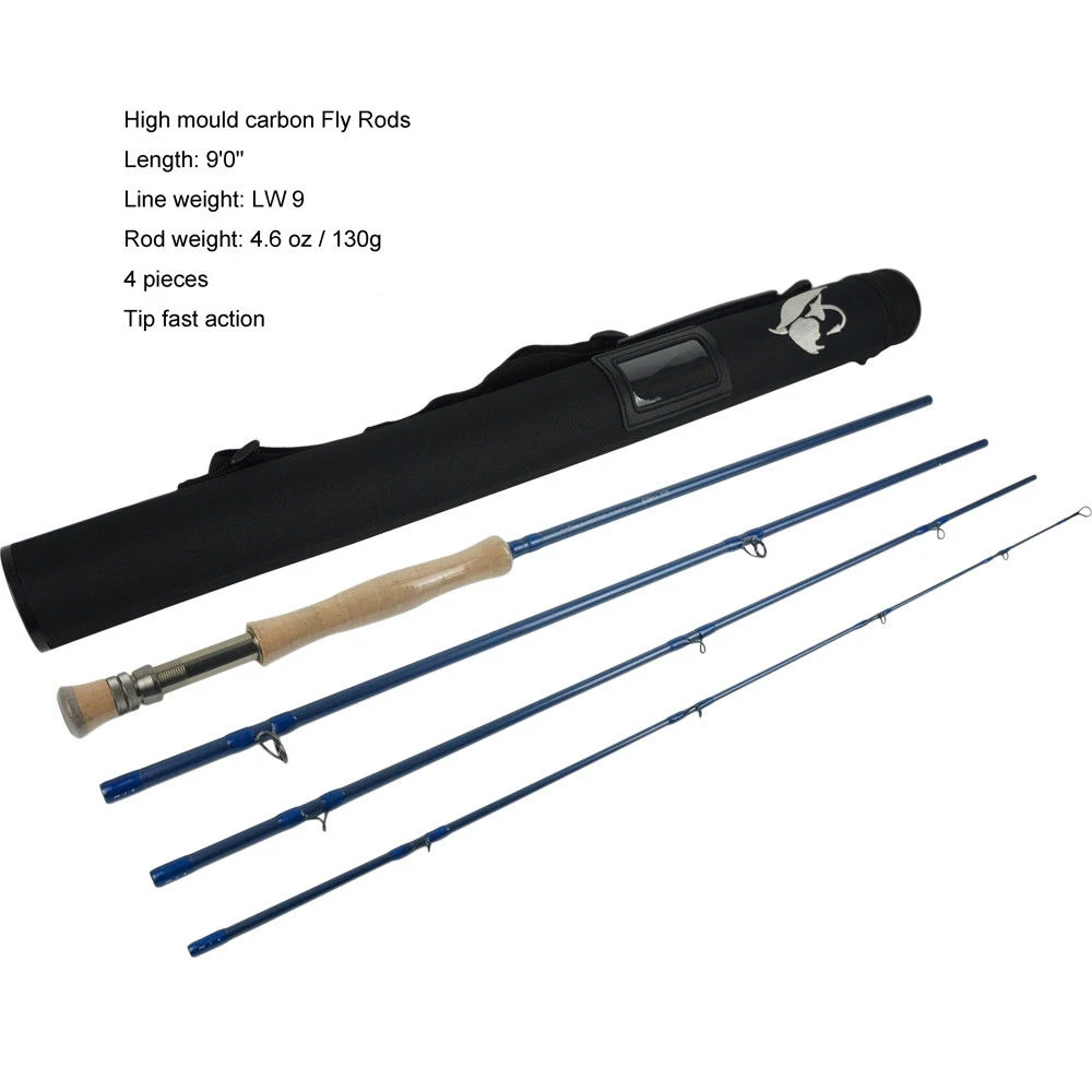 

Aventik IM10 9ft LW7-14 Saltwater Fly Fishing Rods Light Weight Pac Bay Components Steelhead Salmon Anglers Fish Rod L