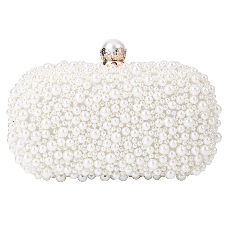 Women Evening Clutch Bag White Pearl Wedding Party Purse and Handbag With Luxury Design Chain For Female Girls 2021 New Arrival
Women Evening Clutch Bag White Pearl Wedding Party Purse and Handbag With Luxury Design Chain For Female Girls 2021 New Arrival