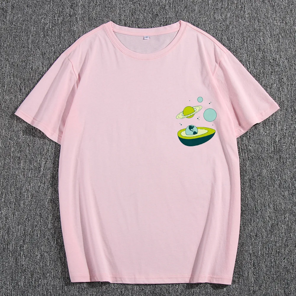 Men's Short Sleeve Cotton Summer T-shirt with Avocado Print Funny Avocado Planet T-shirts Tops Male Tee Shirt Clothes
Men's Short Sleeve Cotton Summer T-shirt with Avocado Print Funny Avocado Planet T-shirts Tops Male Tee Shirt Clothes