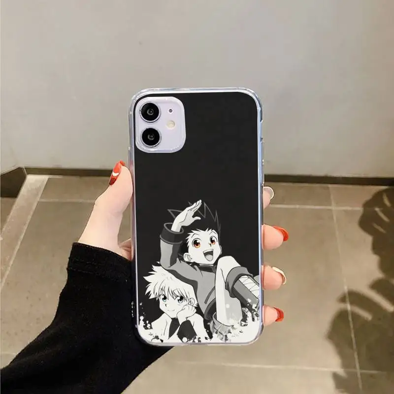 Hunter X Hunter Killua Zaoldyeck anime Phone Case Transparent for iPhone 6 7 8 11 12 s mini pro X XS XR MAX Plus
Hunter X Hunter Killua Zaoldyeck anime Phone Case Transparent for iPhone 6 7 8 11 12 s mini pro X XS XR MAX Plus