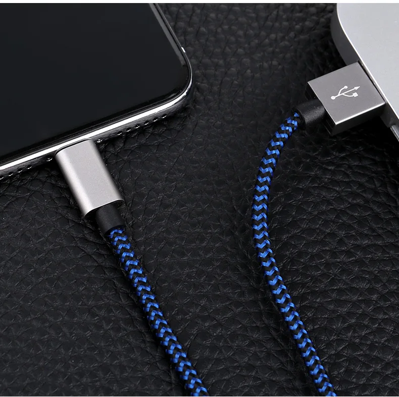 2m линия передачи данных для мобильного телефона USB быстрая зарядка подходит Apple