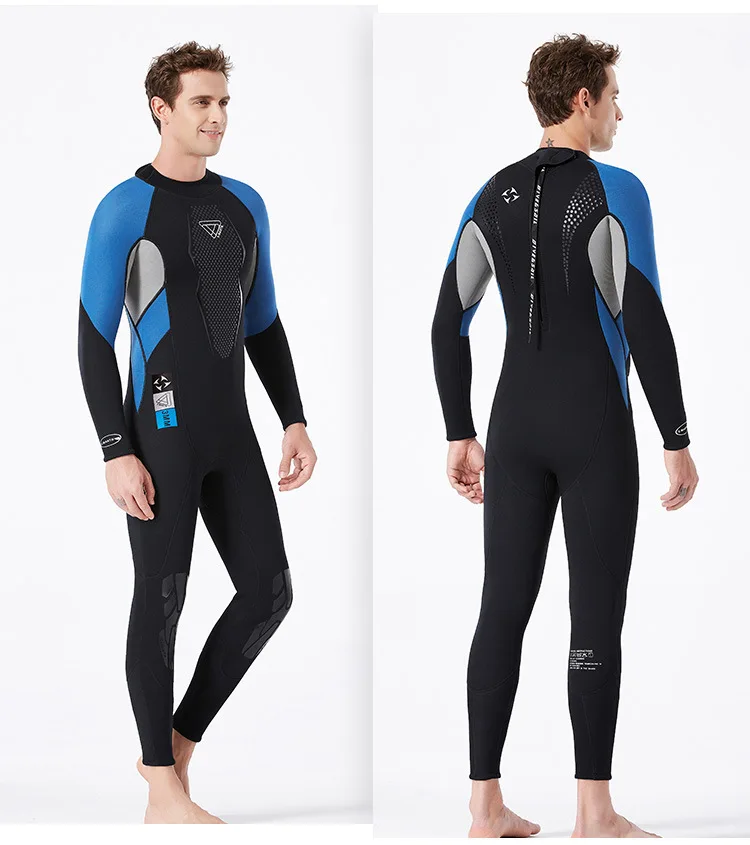 Full Men 3mm Neoprene Wetsuit Surfing Swimming Diving Suit Triathlon Wet Suit for Cold Water Scuba Snorkeling Spearfish WA 106
Full Men 3mm Neoprene Wetsuit Surfing Swimming Diving Suit Triathlon Wet Suit for Cold Water Scuba Snorkeling Spearfish WA 106