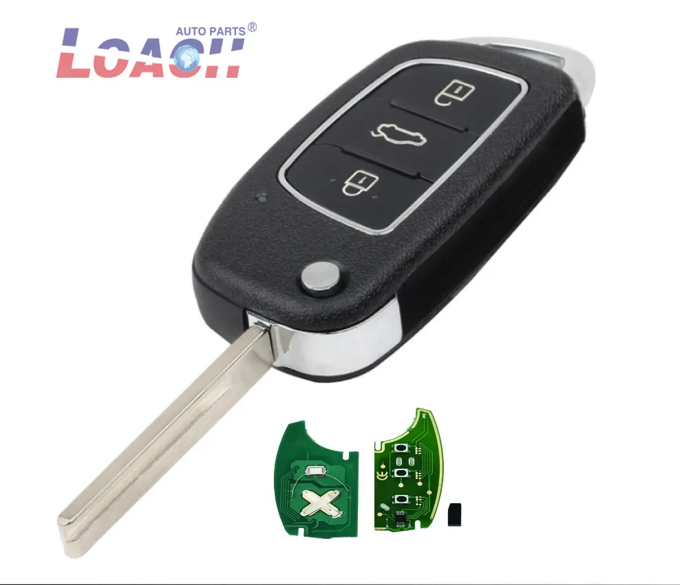 Remote Key 3 Button 433Mhz Chip ID46 TOY40 blade For Hyundai IX35 IX25 IX45 Elantra Santa
Remote Key 3 Button 433Mhz Chip ID46 TOY40 blade For Hyundai IX35 IX25 IX45 Elantra Santa