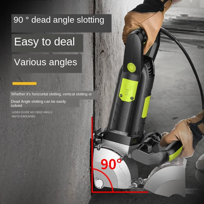 1800-5800-6800W 220V Electric Wall Chaser Groove Cutting Machine Wall slotting machine Steel Concrete Circular Saw Electric Tool
1800-5800-6800W 220V Electric Wall Chaser Groove Cutting Machine Wall slotting machine Steel Concrete Circular Saw Electric Tool