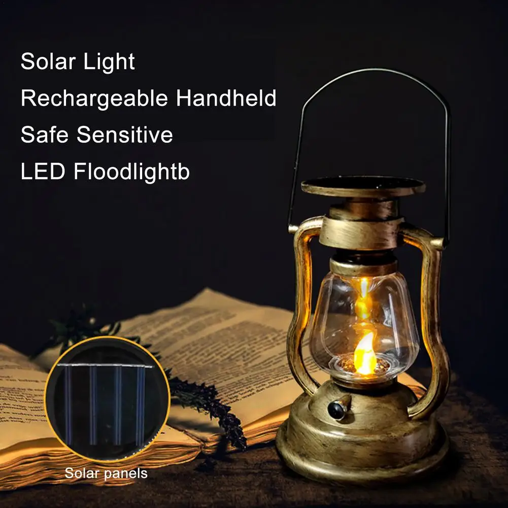 Solar Light Rechargeable Handheld Safe Sensitive LED Floodlight Solar Light Sensitive LED Lamp