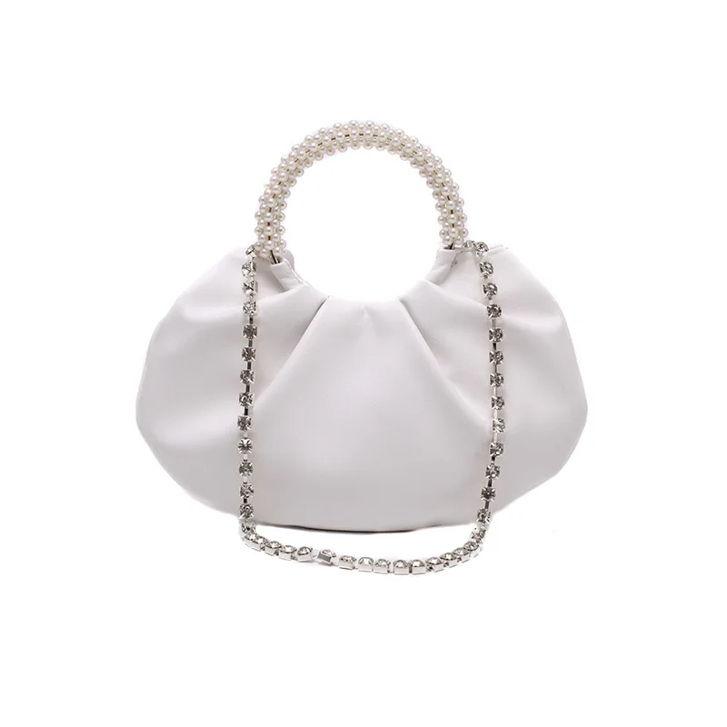 Luxury Handbags For Women Bags Designer 2020 New Chain Vintage Fashion Wild Casual Korean Shoulder Bag Pearl Bag D942 
Luxury Handbags For Women Bags Designer 2020 New Chain Vintage Fashion Wild Casual Korean Shoulder Bag Pearl Bag D942