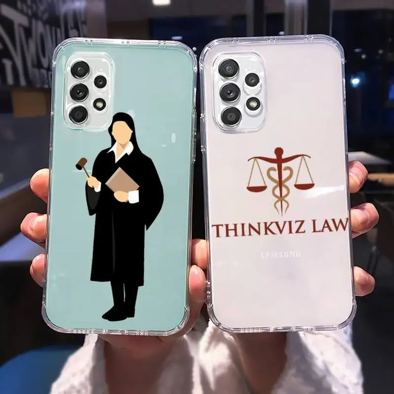 Law Student Lawyer Judge Phone Case Transparent For Samsung A51 A50 A71 A70 A81 M60S Note S21 S 20 10 9 8 11 E Plus Ultra
Law Student Lawyer Judge Phone Case Transparent For Samsung A51 A50 A71 A70 A81 M60S Note S21 S 20 10 9 8 11 E Plus Ultra
