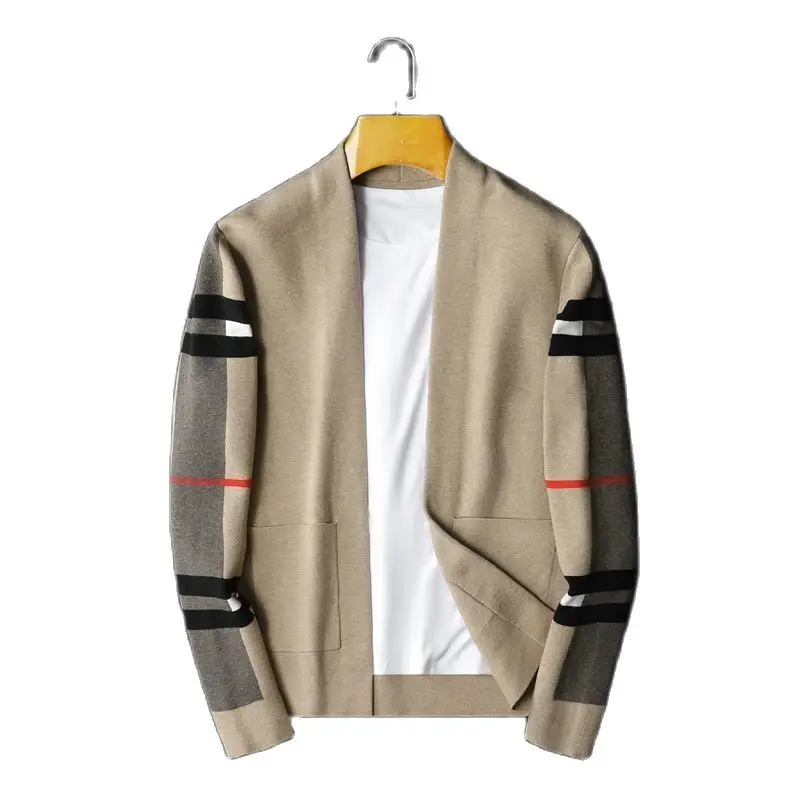 Men's Knitted Cardigan Sweater Autumn and Winter New Fashion Handsome Youth Coat
Men's Knitted Cardigan Sweater Autumn and Winter New Fashion Handsome Youth Coat