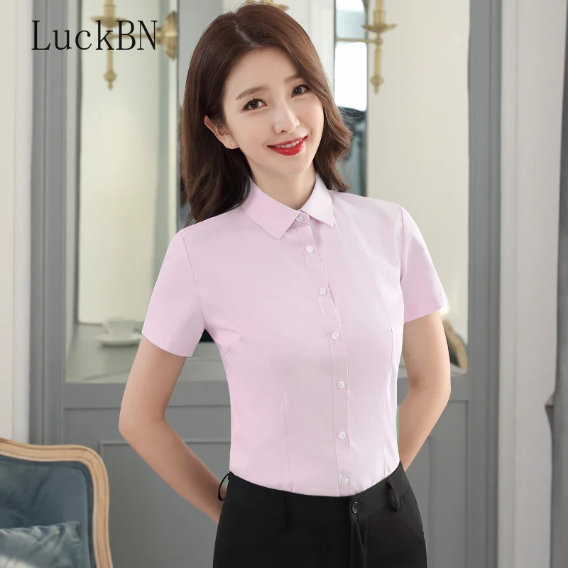Women Shirts Woman Blouses Cotton Tops Blouses Woman Short Sleeve Ladies Shirts Pink/White Blusas Plus Size 5XL Women Blouses
Women Shirts Woman Blouses Cotton Tops Blouses Woman Short Sleeve Ladies Shirts Pink/White Blusas Plus Size 5XL Women Blouses