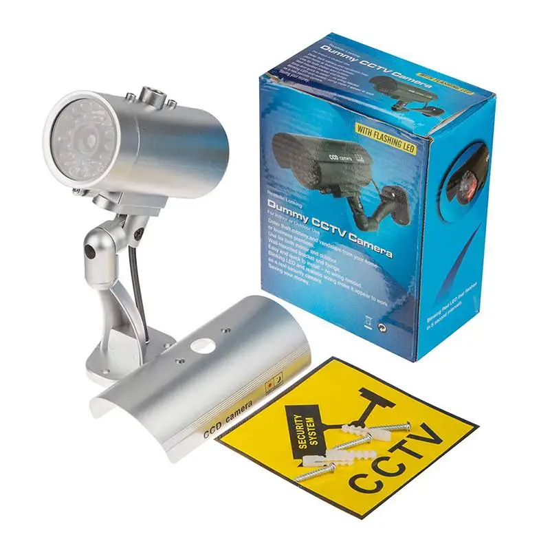 Dummy Fake Camera High Simulation CCTV Camera Monitor Camera Dummy Camera Surveillance Bullet Camera Wireless Led Light
Dummy Fake Camera High Simulation CCTV Camera Monitor Camera Dummy Camera Surveillance Bullet Camera Wireless Led Light