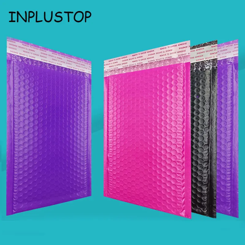 INPLUSTOP Mailer Bubble Padded Bag 20Pcs Purple Rose Black Gifts Organizer Courier Bags Express Shockproof Bubble Mailing Pouch
INPLUSTOP Mailer Bubble Padded Bag 20Pcs Purple Rose Black Gifts Organizer Courier Bags Express Shockproof Bubble Mailing Pouch
