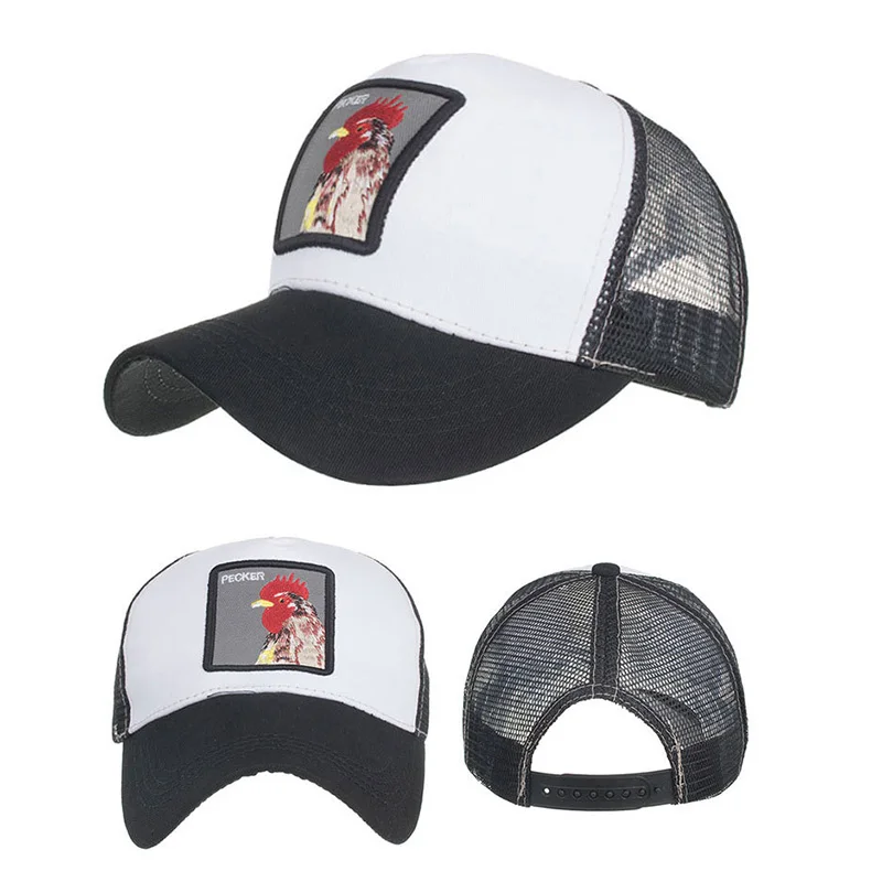 Baseball Cap Hat Breathable Mesh Animal Embroidery Fashion for Summer Women Men N66
Baseball Cap Hat Breathable Mesh Animal Embroidery Fashion for Summer Women Men N66