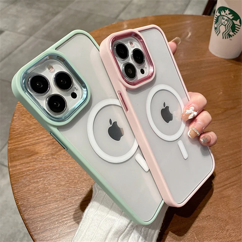 Magnetic Magsafe metal ring lens frame camera protective clear armor case For iphone 13 12 12Pro 13ProMax Wireless Charger case
Magnetic Magsafe metal ring lens frame camera protective clear armor case For iphone 13 12 12Pro 13ProMax Wireless Charger case