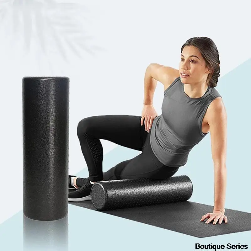 3 Sizes Black Yoga Foam Roller 30/45/60 CM Exercise Equipment Massage Roller Yoga column 
3 Sizes Black Yoga Foam Roller 30/45/60 CM Exercise Equipment Massage Roller Yoga column