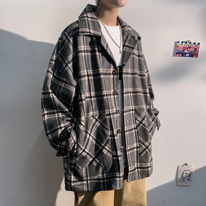 Casual Loose Men Jacket Korean Style Fashion Autumn Plus Size Cardigan Harajuku Men Jacket Ropa Hombre Men's Clothing DB60JK
Casual Loose Men Jacket Korean Style Fashion Autumn Plus Size Cardigan Harajuku Men Jacket Ropa Hombre Men's Clothing DB60JK