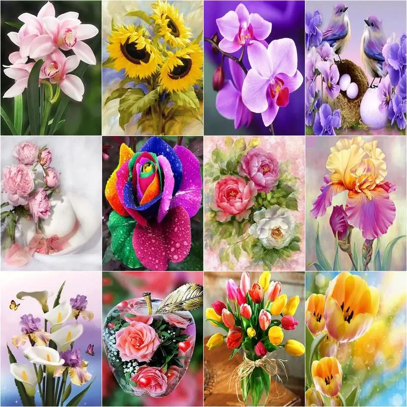 CHENISTOR Diamond Embroidery Full Drill Home Decor Sunflower Picture Art Handicraft Sense of Achievement 5D Diamond Painting Kit
CHENISTOR Diamond Embroidery Full Drill Home Decor Sunflower Picture Art Handicraft Sense of Achievement 5D Diamond Painting Kit